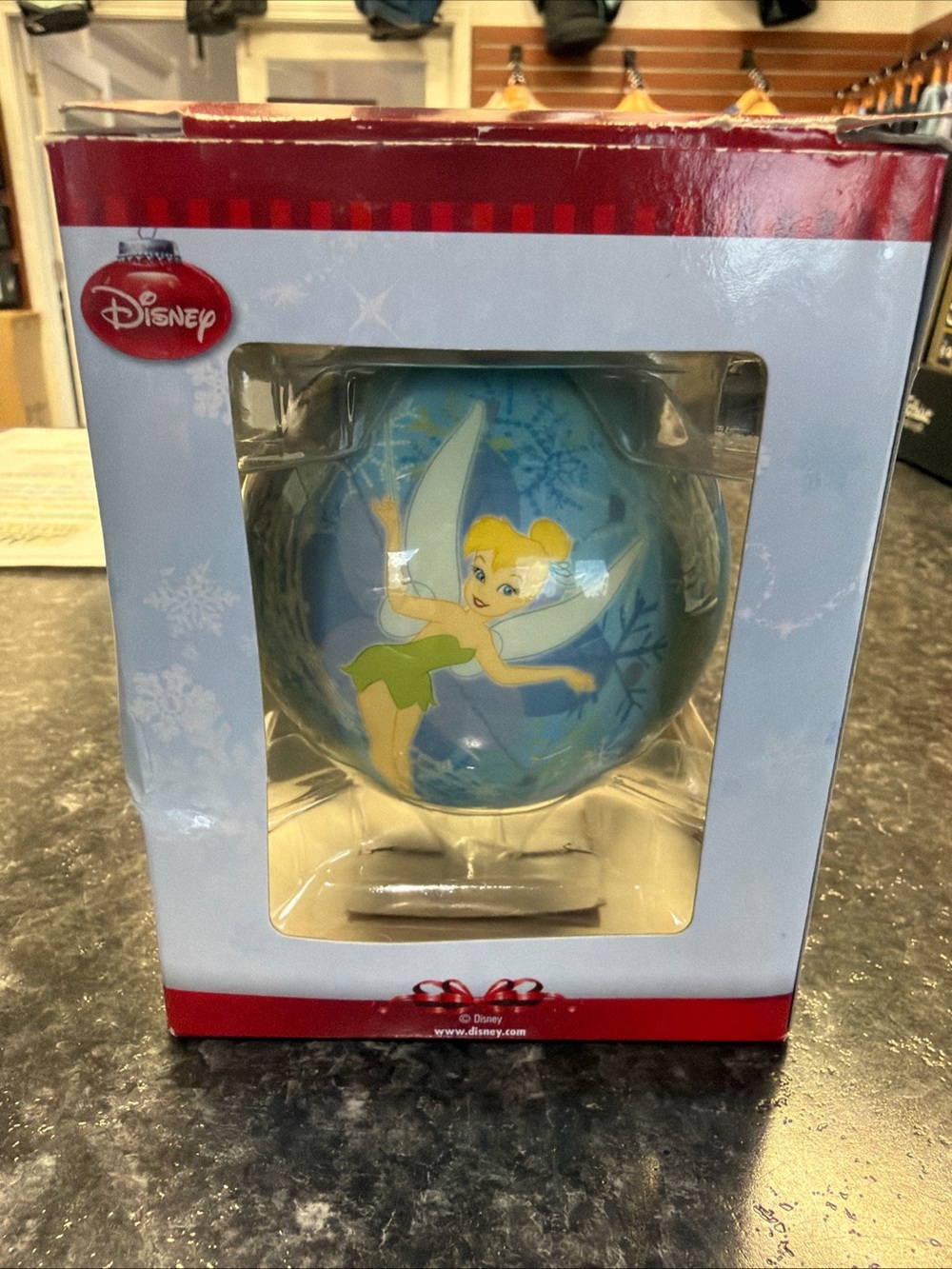 Disney Tinker Bell Multicolor Ornament Tinkerbell Christmas Holiday Vintage